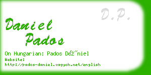 daniel pados business card